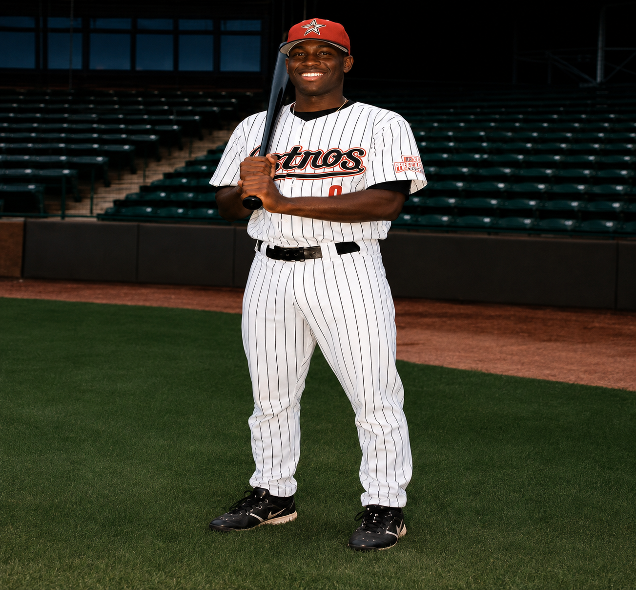 Philip Stringer in Houston Astros uniform